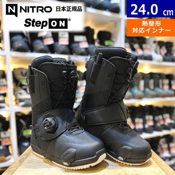 25-26 NITRO MONARCH STEP ON TLS カラー:Black 24cm ナイト...