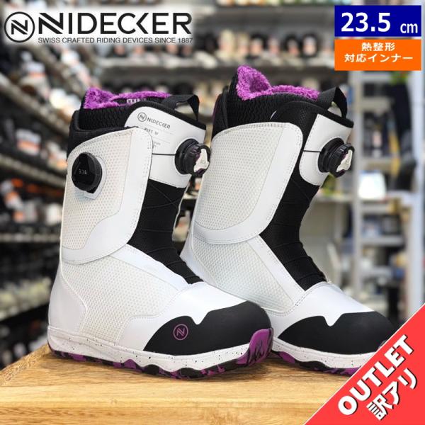 【ラスト１点】 【OUTLET】24-25 NIDECKER RIFT W カラー:WHITE 23...