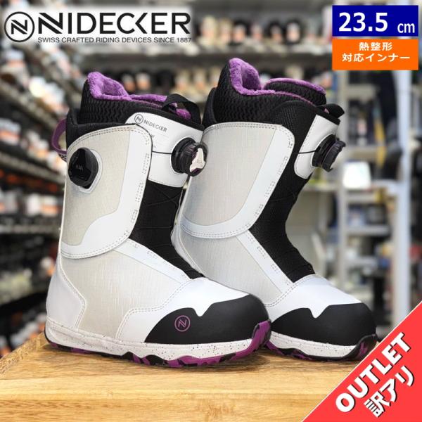 【ラスト１点】 【OUTLET】24-25 NIDECKER RIFT W カラー:WHITE 23...
