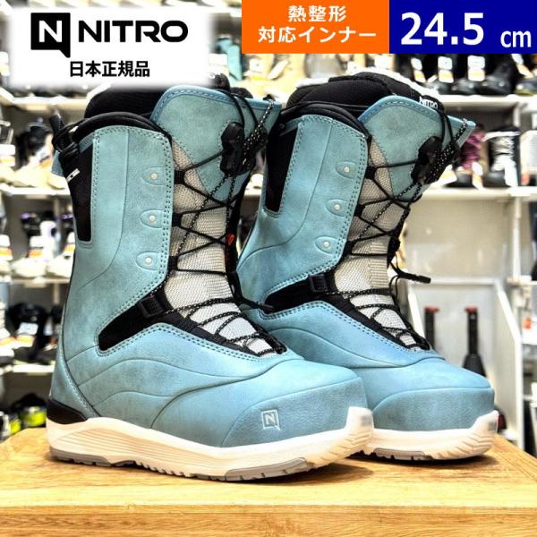 23-24 NITRO CROWN TLS カラー:BLUE 24.5cm ナイトロ クラウン レデ...