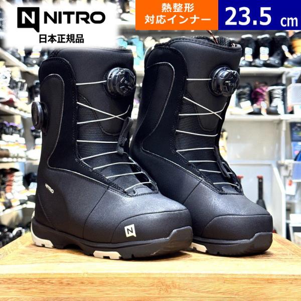 【ラスト１点】 23-24 NITRO CYPRESS BOA カラー:BLACK 23.5cm ナ...