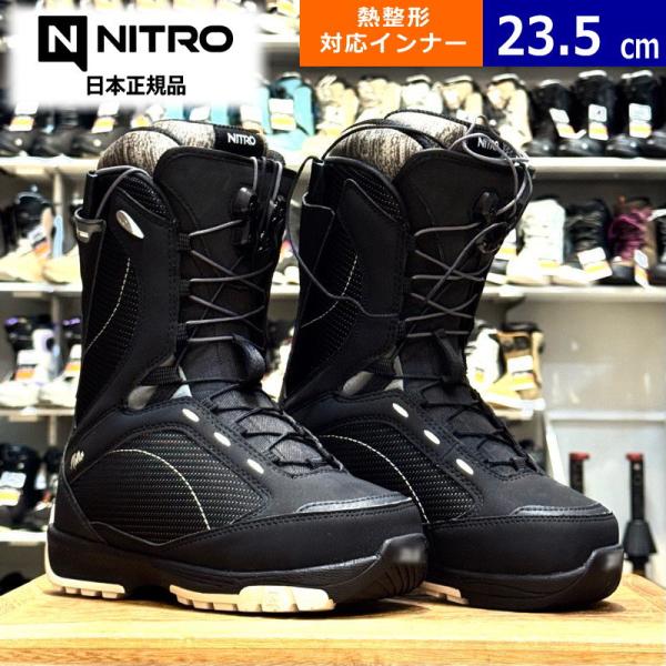 23-24 NITRO MONARCH TLS カラー:BLACK-SAND 23.5cm ナイトロ...
