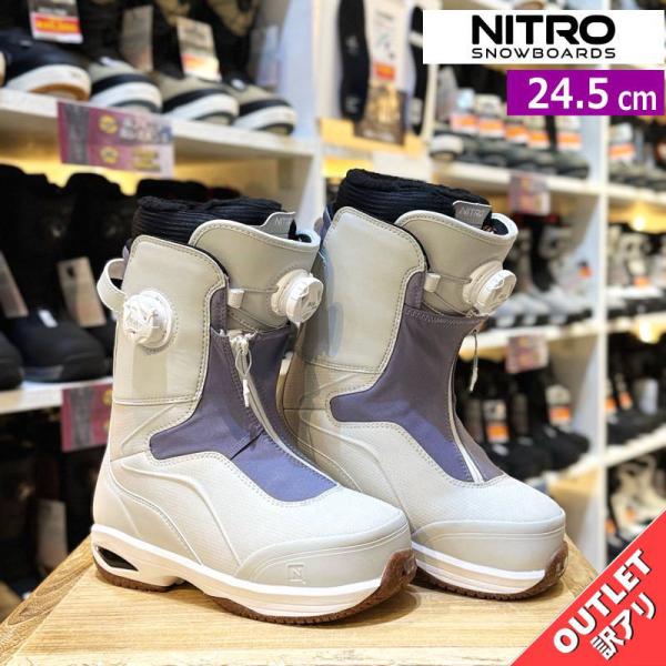 【アウトレット】レディース スノーボードブーツ 25-26 NITRO FATE BOA カラー:I...