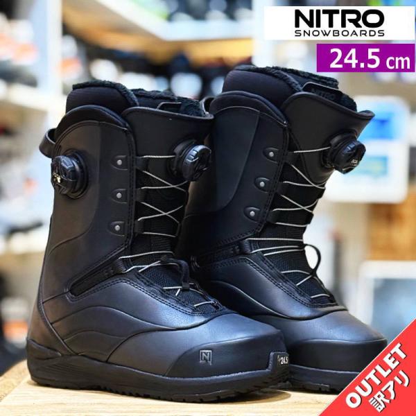 【アウトレット】レディース スノーボードブーツ 25-26 NITRO CROWN BOA カラー:...