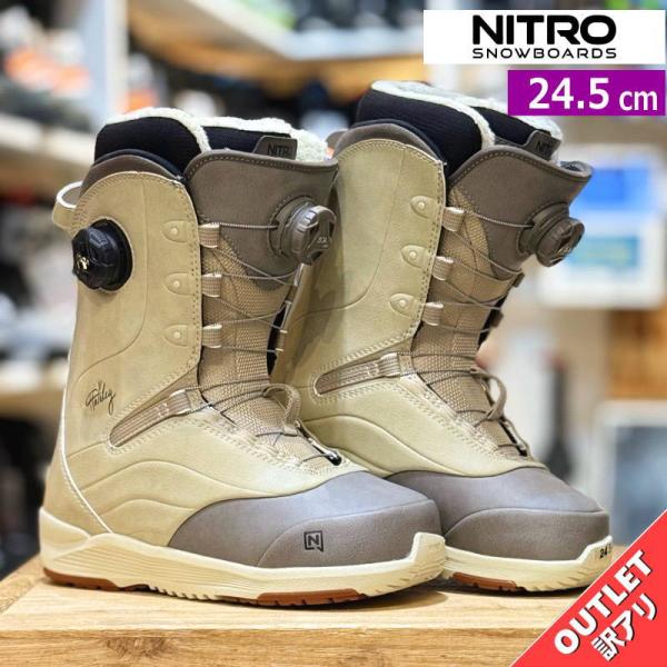 【アウトレット】レディース スノーボードブーツ 25-26 NITRO CROWN BOA X HA...
