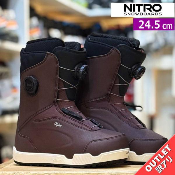 【アウトレット】レディース スノーボードブーツ 25-26 NITRO SCALA BOA カラー:...
