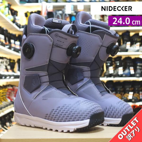 レディース スノーボードブーツ 25-26 NIDECKER ALTAI W カラー:PURPLE ...