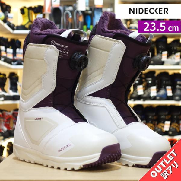 レディース スノーボードブーツ 25-26 NIDECKER CASCADE W カラー:WHITE...