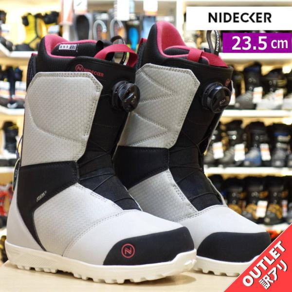 レディース スノーボードブーツ 25-26 NIDECKER SIERRA W カラー:GRAY 2...