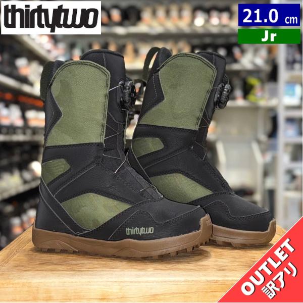 【ラスト１点】 【OUTLET】23-24 THIRTYTWO KIDS BOA カラー:BLACK...