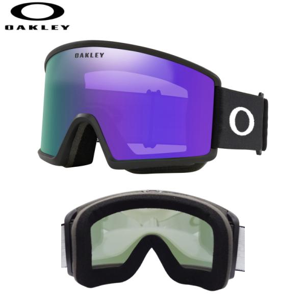 25-26 OAKLEY TARGET LINE L カラー:MATTE BLACK レンズ:VIO...