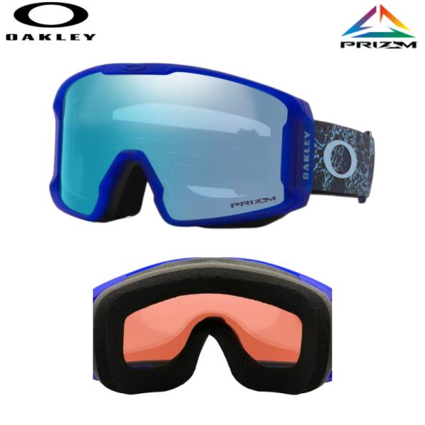24-25OAKLEY LINE MINER M カラー:BLUE CELL レンズ:PRIZM S...