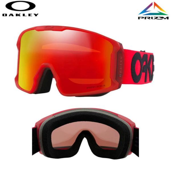 25-26 OAKLEY LINE MINER L カラー:MATTE B1B REDLINE レン...