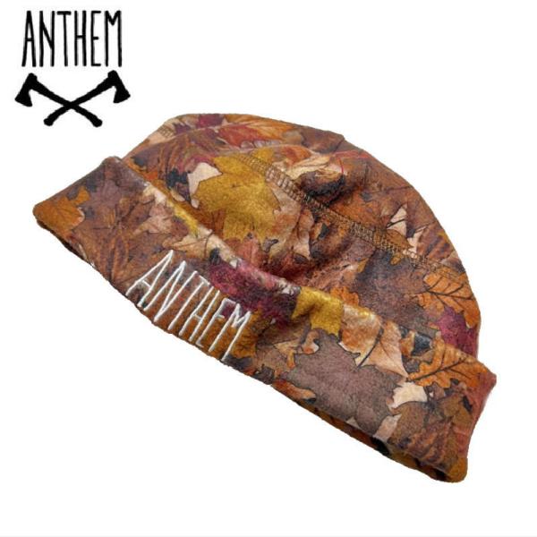 ◇22 ANTHEM FLEECE BEANIE カラー:AUTUMN LEAVES ビーニー ニッ...
