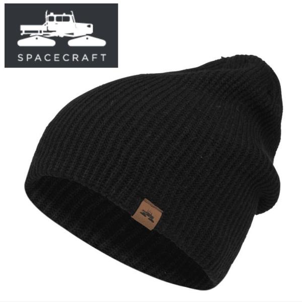 ○23 SPACECRAFT OFFENDER BEANIE カラー:BLACK ビーニー ニット帽...