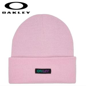 ●24 OAKLEY B1B GRADIENT PATCH BEANIE カラー:PINK FLOWER ビーニー ニット帽 キャップ スノーボード スノボ スキー｜off-1