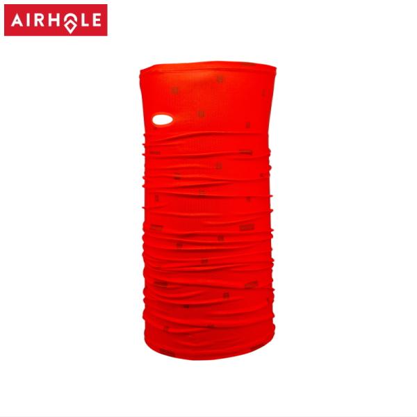 ◎AIRHOLE AIRTUBE カラー:RED フェイスマスク マスク ネックウォーマー スノーボ...