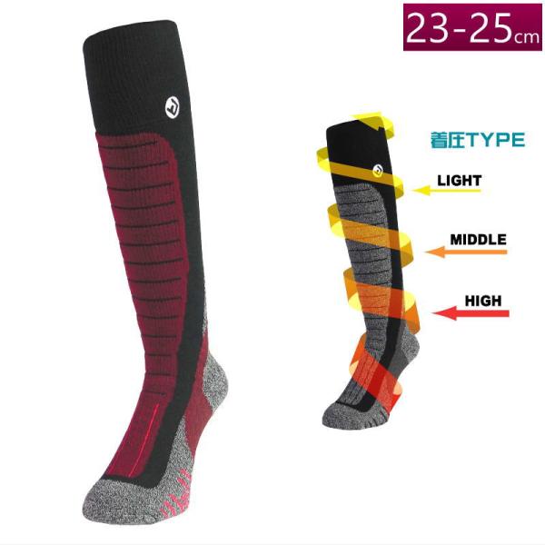 【即納】●[23-25ｃｍ]24 NORTH PEAK COMPRESSION LONG SOCKS...