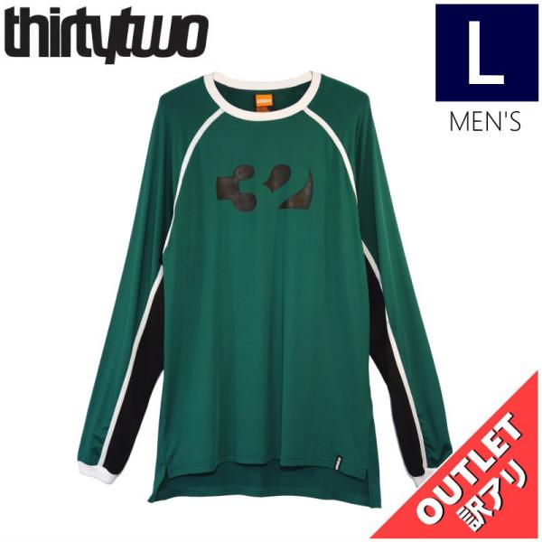 【OUTLET】 THIRTYTWO RIDELITE JERSEY FORREST Lサイズ サー...