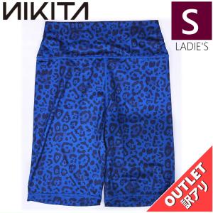 【OUTLET】 NIKITA TREK PRINTED SHORTS BLUE JAGUAR Sサイズ レディース アパレル レギンス ショーツ 日本正規品｜off-1