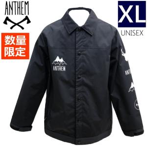 ☆[XLサイズ]20 ANTHEM LTD COACH JKT カラー:BLACK アンセム スキー スノーボード コーチジャケット リミテッドモデル 数量限定生産