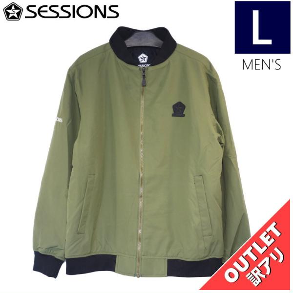 【OUTLET】 SESSIONS LITHIUM BOMBER JKT FATIGUE Lサイズ ...