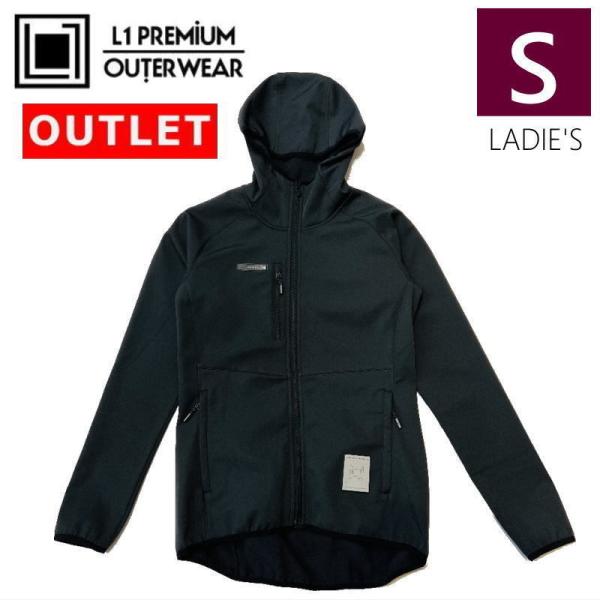 【OUTLET】 L1 AURORA FLEECE JKT Black Sサイズ  レディース スノ...