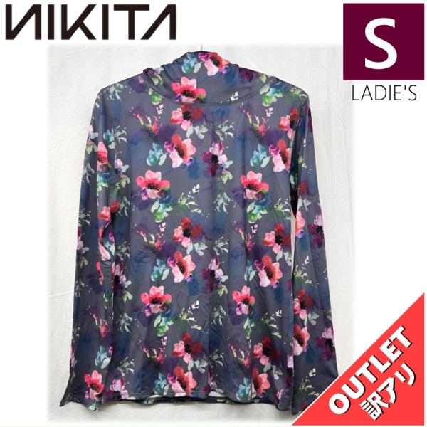 【OUTLET】 NIKITA RIVER PRINTED HOODIE GRUNGE FLORAL...