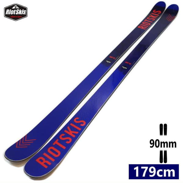 [179cm/90mm幅]型落ち RIOT SKIS SLAM ライオット スラム フリースキー オ...