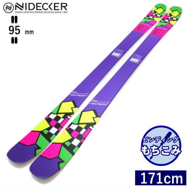 [171cm/95mm]21-22 NIDECKER THE SKI ナイデッカー フリースキー オ...