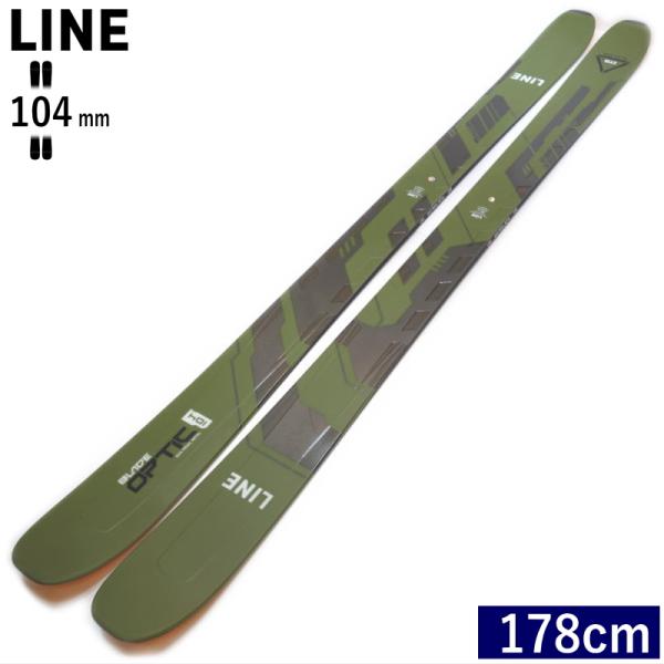 LINE BLADE OPTIC 104[178cm/104mm幅] 23-24 ライン ブレイドオ...