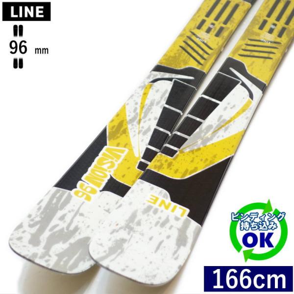 LINE VISION 96[166cm/96mm幅]25-26 フリースキー オールマウンテン カ...
