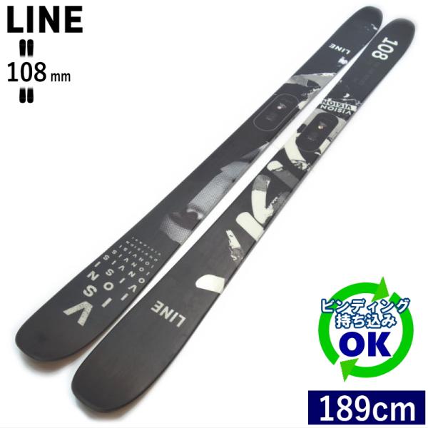LINE VISION 108[189cm/108mm幅]23-24 フリースキー オールマウンテン...