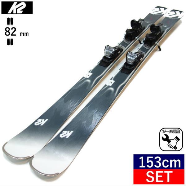 [153cm/82mm幅]K2 ANTHEM 82+ERC 11 TCX LIGHT QUIKCLI...