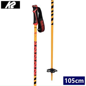[105cm]K2 FREERIDE 16 カラー:ORANGE ケーツー フリーライド スキー ポール ストック 型落ち 日本正規品｜off-1