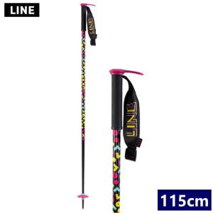 [115cm]LINE HAIRPIN カラー:CONFETTI ライン ヘアピン スキー ポール ストック 型落ち 旧モデル｜off-1
