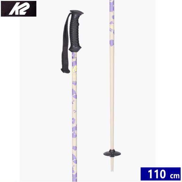 スキーポール 24 K2 STYLE ALUMINUM カラー:TAUPE[110cm] ケーツー ...