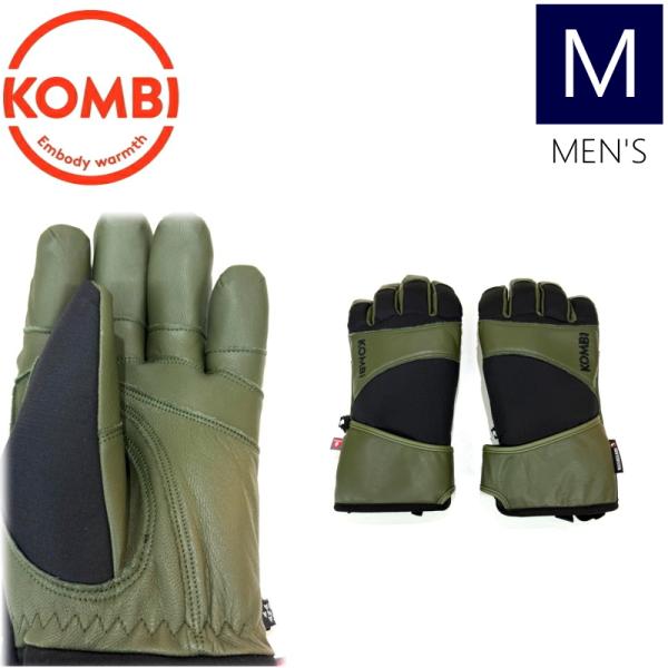 ○22-23 GROOVE MENS GLOVE カラー:FERN  Mサイズ コンビ  スキー ス...