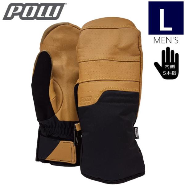 ○ POW AUGUST 2.0 SHORT MITTEN カラー:BUCKHORN BROWN L...