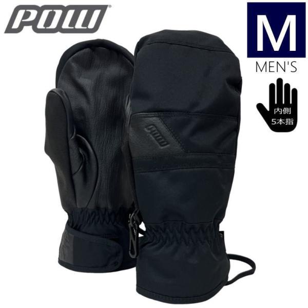 ○22-23 POW VERDICT MITTEN カラー:BLACK  Mサイズ パウ グローブス...