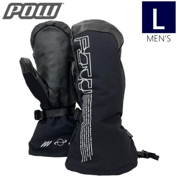 ○ POW KB PRO MITTEN カラー:BLACK  Lサイズ パウ グローブ スキー スノ...