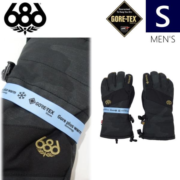 ●23-24 686 GORE-TEX LINEAR GLOVE カラー:BLACK CAMO  S...