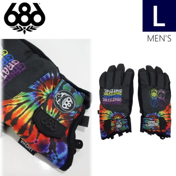 ●23-24 686 PRIMER GLOVE カラー:GRATEFUL DEAD BLACK TI...