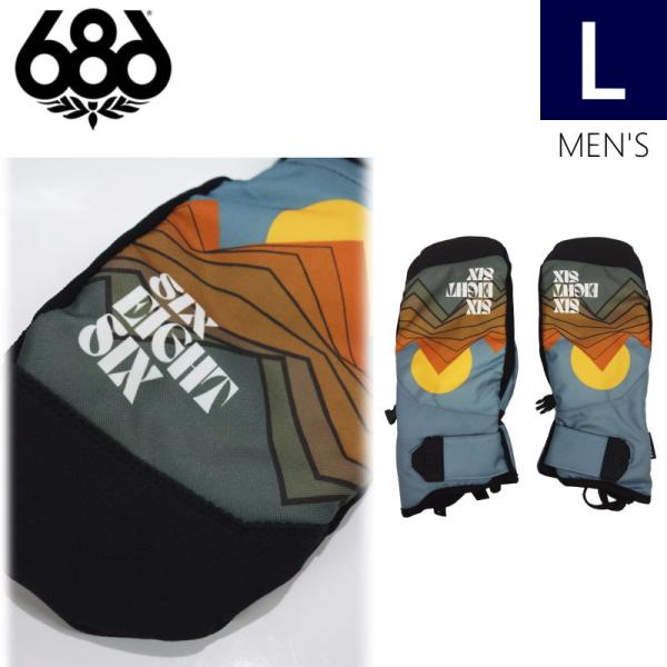 ●23-24 686 PRIMER MITTEN カラー:SUNSET BLUE  Lサイズ シック...