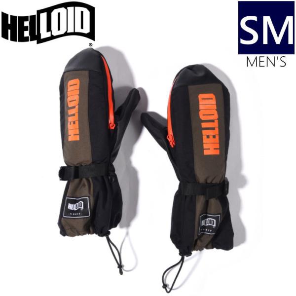 ○22-23 HELLOID 22HEL-01 SNOW ZIP MITTEN GLOVE カラー:...