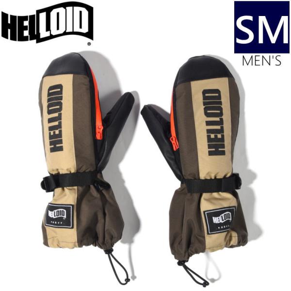 ○22-23 HELLOID 22HEL-01 SNOW ZIP MITTEN GLOVE カラー:...