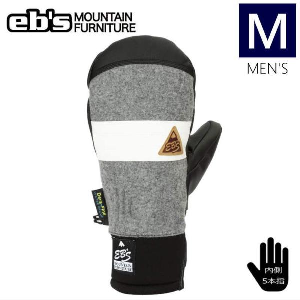 ○22-23 ebs HARUSAKI MITTEN カラー:MELTON GREY  Mサイズ エ...