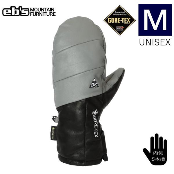 ○22-23 ebs GORE-TEX RIDERS MITTEN カラー:CEMENT  Mサイズ...