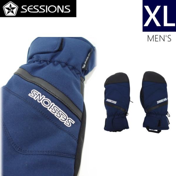●23-24 SESSIONS SIDE ZIP MITTEN  カラー:NAVY  XLサイズ セ...