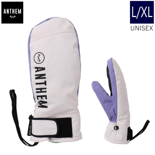 ●23-24 ANTHEM LOGO MITT カラー:OFF WHITE×LILAC  L/XLサ...